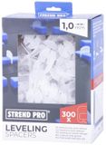 Odstojnik za izravnavanje, ispod pločica plastična bijela, Strend Pro LS230T, 1,0 mm, pak. 300 kom