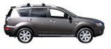 Krovne tračnice YAKIMA Mitsubishi Outlander ,2010 - 2012 ,5dr SUV