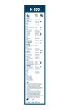 Brisači stražnjeg stakla BOSCH AEROTWIN OPEL COMBO X12 2012-&gt;