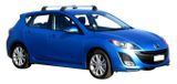 Krovne tračnice YAKIMA Mazda 3 ,2009 - 2013 ,5dr Hatch