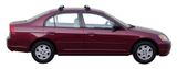 Krovne tračnice YAKIMA Honda Civic ,2000 - 2004 ,4dr Sedan