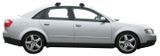 Krovne tračnice YAKIMA Audi A4/S4/RS4 ,2001 - 2008 ,4dr Sedan