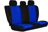 Navlake za autosjedalice za Volkswagen Caddy (IV) 2015-2020 CARO plava 2+3