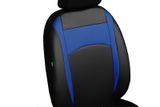 Navlake za autosjedalice za Kia Sportage (IV) 2016-2020 Design Leather plava 2+3