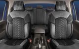 Navlake za autosjedalice za Kia Picanto (III) 2017-up DUBAI_Crno 2+3