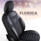 Navlake za autosjedalice za Seat Ibiza (III) 2002-2008 FLORIDA_Siva 2+3