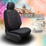 Navlake za autosjedalice za Seat Cordoba (II) 2002-2010 PALERMO_Crno i crveno 2+3