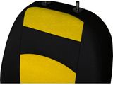 Navlake za autosjedalice za Kia Picanto (II) 2011-2017 Classic Plus - žuta boja 2+3