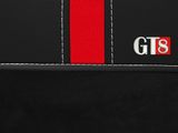 Navlake za autosjedalice za Kia Rio (II) 2005-2011 GT8 - crno crveno 2+3