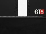 Navlake za autosjedalice za Kia Picanto (II) 2011-2017 GT8 - crno i bijelo 2+3