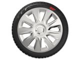 Ratkape Peugeot Stratos RC 15&quot; Silver 4 komada