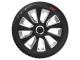 Ratkape Citroen Stratos RC 15&quot; Black &amp; Silver 4pc