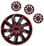 Ratkape Hyundai Quad 14&quot; Red &amp; Black 4 komada