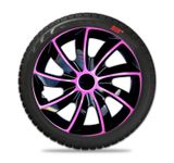 Ratkape Suzuki Quad 15&quot; Pink &amp; Black 4 komada