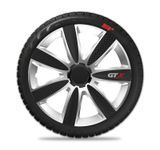 Ratkape Mercedes GTX Carbon 16&quot; Black &amp; Silver 4 komada