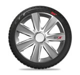 Ratkape Kia GTX Carbon 14&quot; Silver 4 komada