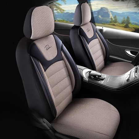 Navlake za autosjedalice za Hyundai i30 (II) 2012-2017 PRESTIGE_Bež 2+3