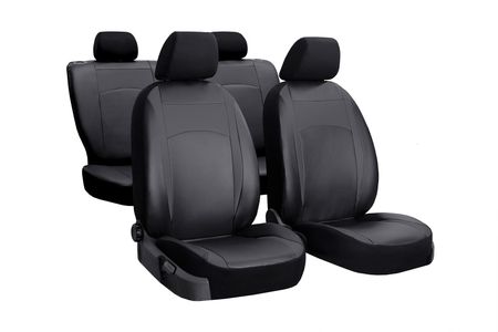 Navlake za autosjedalice za Kia Sportage (IV) 2016-2020 Design Leather crno 2+3