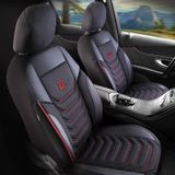 Navlake za autosjedalice za Seat Arona 2017-up FLORIDA_Crno i crveno 2+3