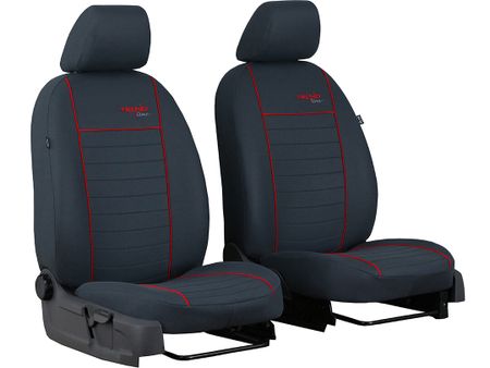 Navlake za autosjedalice za Seat Ibiza (II)  1993-2002 TREND LINE - Crvena 1+1, ispred