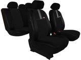 Navlake za autosjedalice za Seat Ibiza (IV) 2008-2017 GT8 - crno siva 2+3