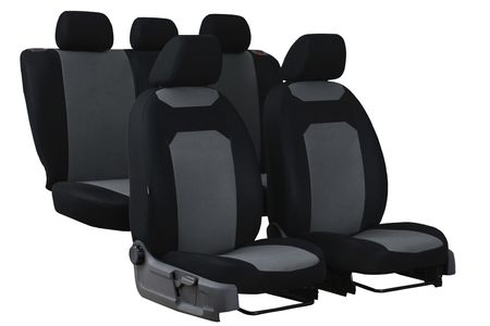 Navlake za autosjedalice za Seat Toledo (IV) 2012-2018 CARO siva 2+3