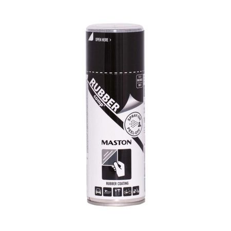 MasRUBBERcomp Black mat 400ml