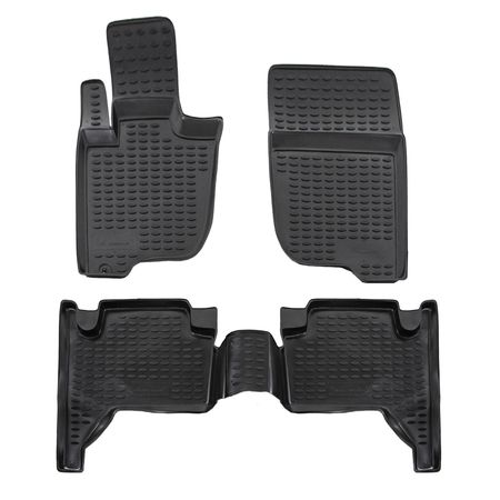 Auto tepisi Mitsubishi L200 IV 2005-2015 4pcs 4 DOOR