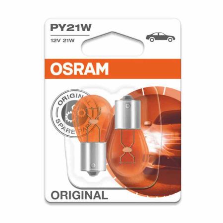 OSRAM 21W 12V BAU15s blister 2kom narančasta