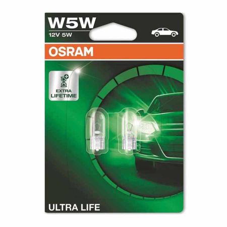 OSRAM 5W 12V W2,1x9,5d ULTRA LIFE blister 2kom