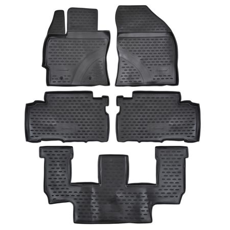 Auto tepisi Toyota Verso  3 rows 2009-2013  5pcs