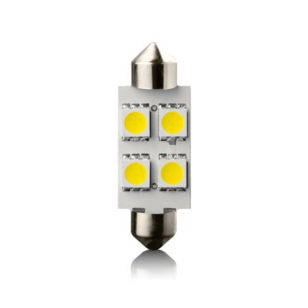 LED žarulja SV8.5 4 BIJELA 12V 39mm VECTA